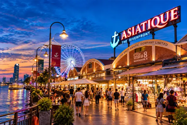 Tour Thailand Bangkok City 3D2N Asiatique Night Market